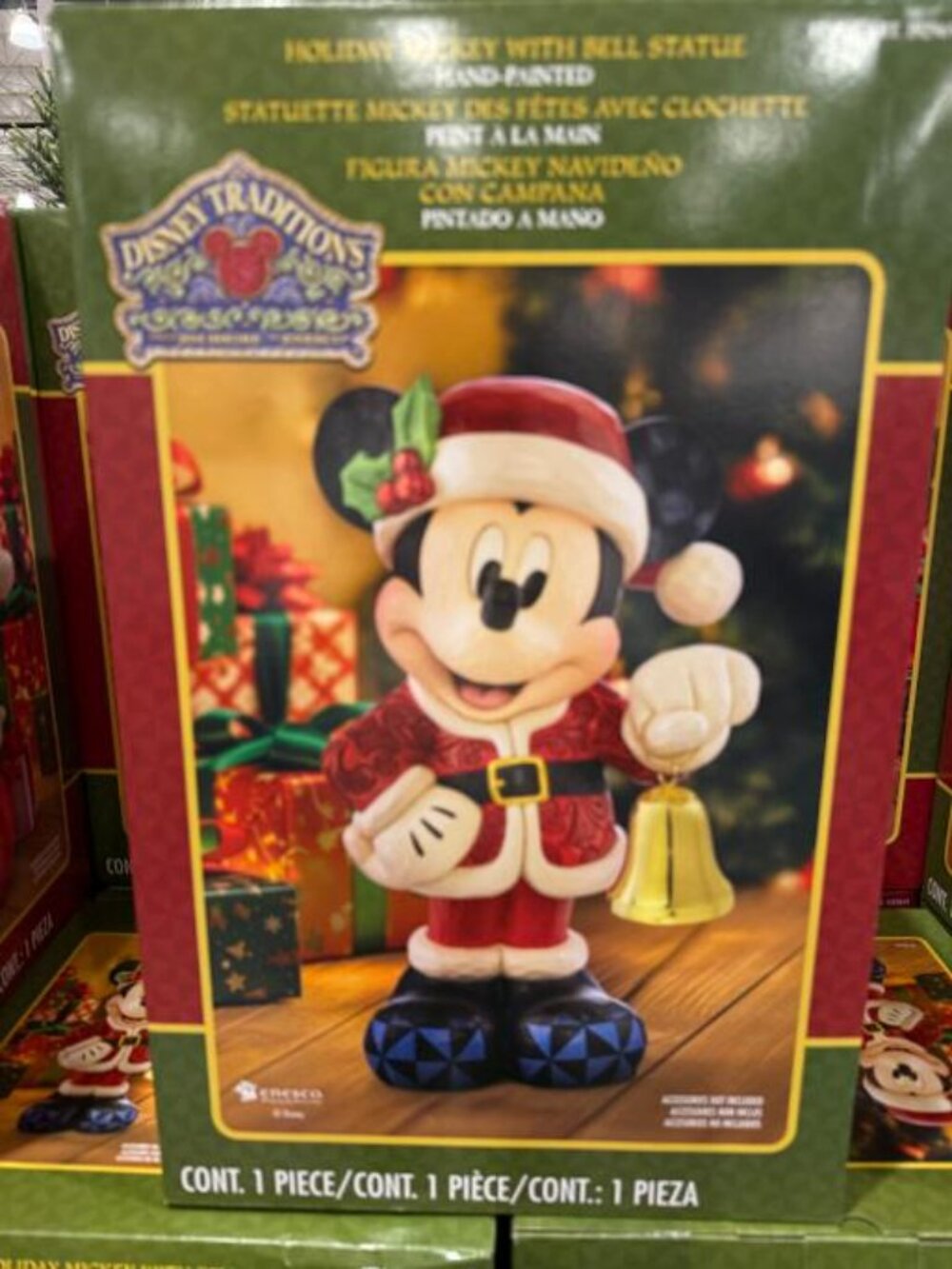 NEW Disney Holiday Statue - Mickey